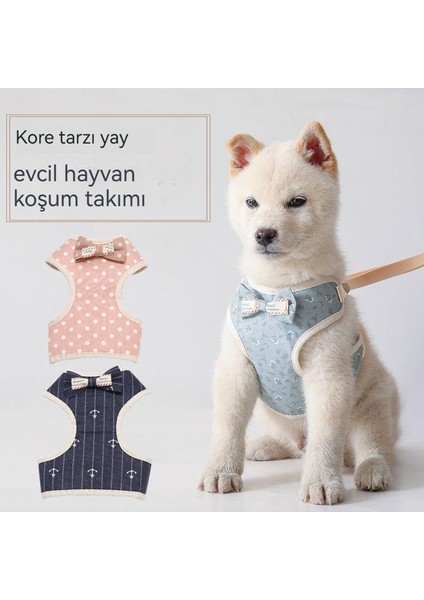 Evcil Hayvan Tasması Evcil Hayvan Koşumu Yelek Tipi Kedi Köpek Tasması (Yurt Dışından)