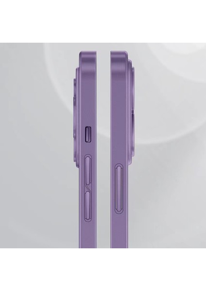 Apple iPhone 14 Pro Max Kılıf Case Pp Ultra Ince Slim Fit Arka Koruma Derin Mor modelleri