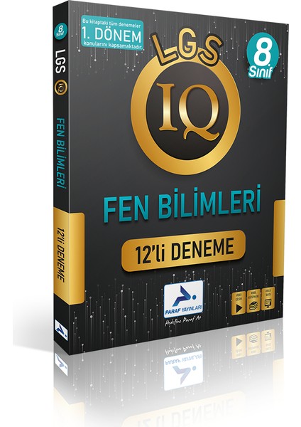 2023 LGS 8. Sınıf 1. Dönem IQ Fen Bilimleri 12'li Deneme