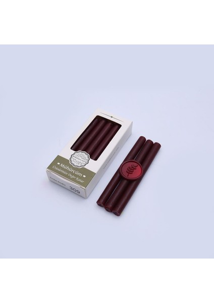 Mühür Mumu Çubuk 11MMX120MM 10 Lu Paket Model: 309 Vişne Kırmızı modelleri