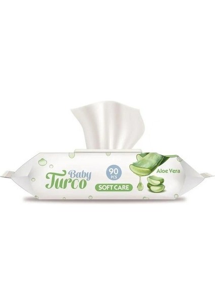 Islak Mendil 90 Li Aloe Vera Kapaklı
