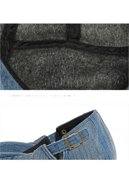 Unisex Şık ve Çok Yönlü Denim Pamuklu Şapka (Yurt Dışından) fiyatları