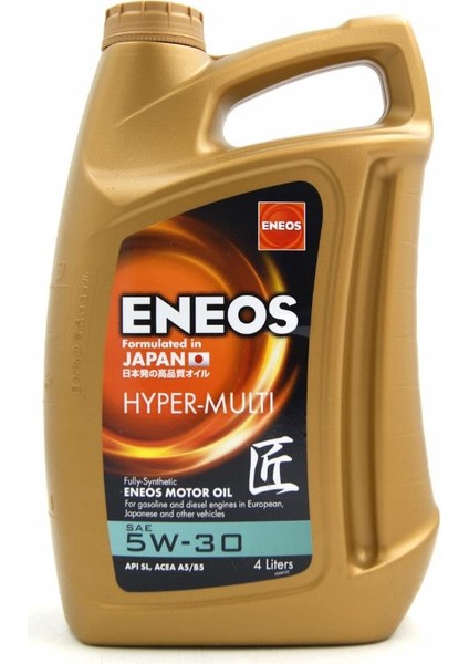 Premium Hyper Multı 5W/30 4 Litre Motor Yağı ( Üretim Yılı: 2022 )
