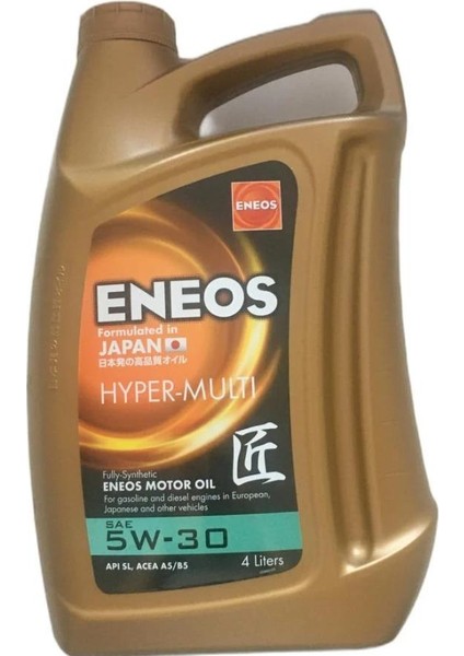 Premium Hyper Multı 5W/30 4 Litre Motor Yağı ( Üretim Yılı: 2022 )