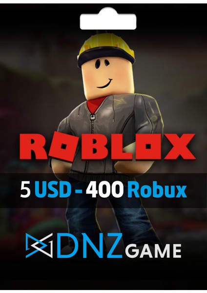 Roblox Gift Card 5 Usd 400 Robux