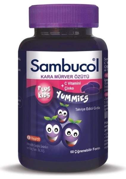 Plus Kids Yummies 60 Çiğneme Tableti modelleri