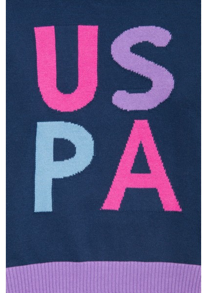 Kız Çocuk İndigo Triko Kazak 50256705-VR028 fırsatları