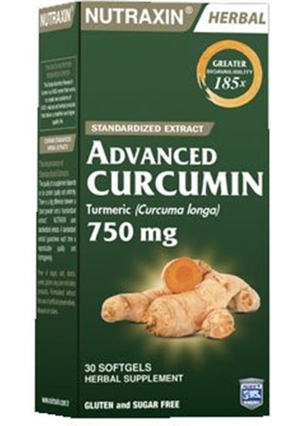 Advanced Curcumin 750 Mg 30 Gel Tablet modelleri