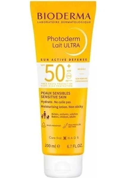 Photoderm Lait Ultra SPF50+ 200 ml