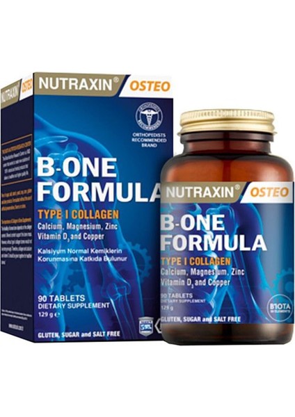 B - One Formula  Tip 1 90 Tablet