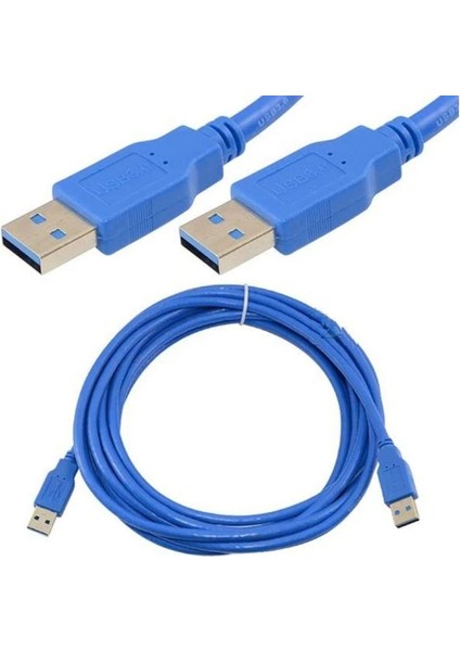5 Metre USB 3.0 Erkek Erkek USB 3.0 Bağlantı Kablosu