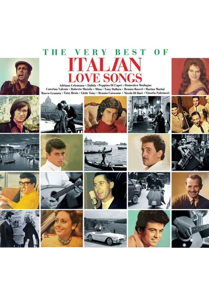 İtalian Love Songs The Very Best Of / Çeşitli Sanatçılar (Plak)