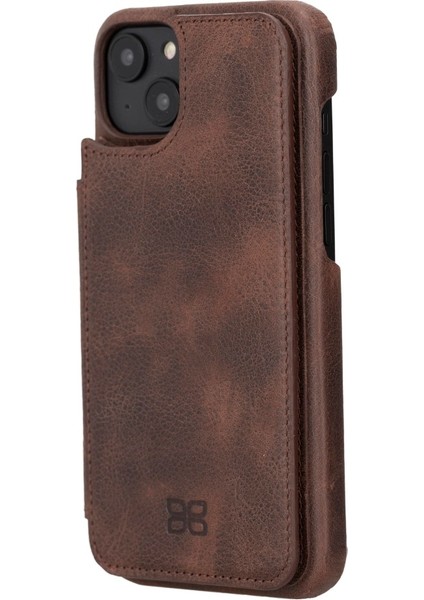 Apple iPhone 14 Plus Uyumlu Deri Kılıf Ubw Tn3
