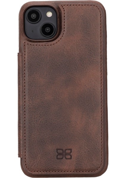 Apple iPhone 14 Plus Uyumlu Deri Kılıf Ubw Tn3