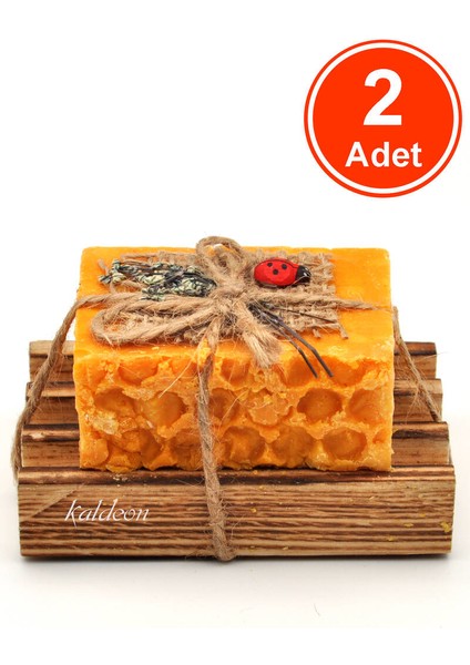Lik Bıttım Yağı Sabunu El Yapımı Doğal Paletli 110 G X 2 Adet