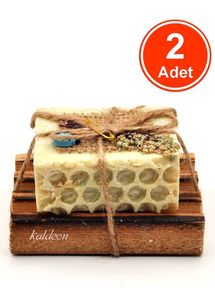 Lik Keçi Sütü Sabunu El Yapımı Doğal Paletli 110 G X 2 Adet