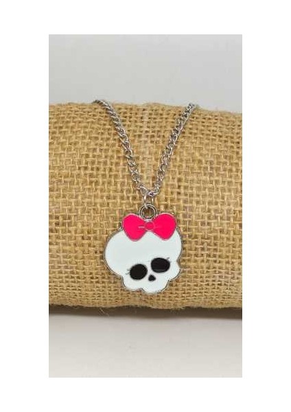 Mineli Kurdeleli Sevimli Kurukafa Kolye