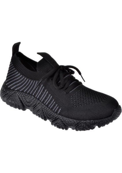 Triko Kadın Spor Ayakkabı PLM-34504 Siyah