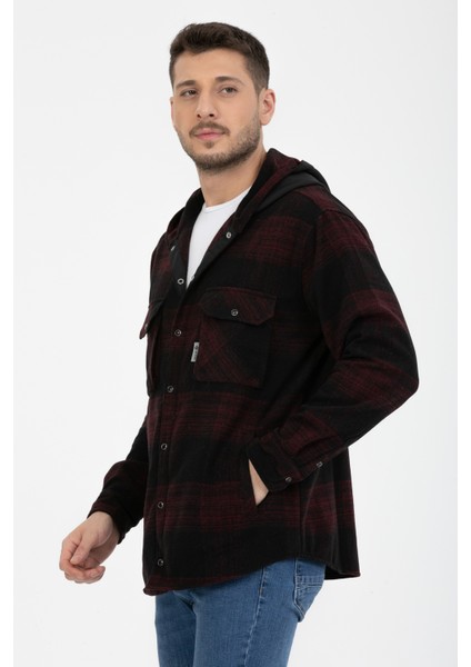 Sabit Kapşonlu Oduncu Gömlek fırsatları