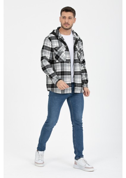 Sabit Kapşonlu Oduncu Gömlek fırsatları