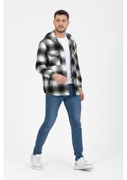 Sabit Kapşonlu Oduncu Gömlek indirimleri