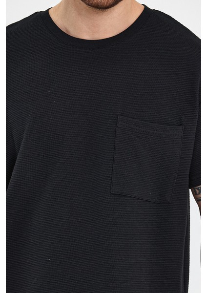 Bisiklet Yaka Cepli Ottoman Relax Fit T-Shirt RD23YE272305 modelleri