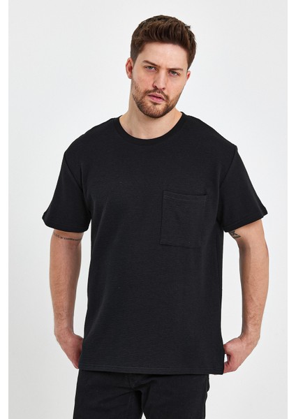 Bisiklet Yaka Cepli Ottoman Relax Fit T-Shirt RD23YE272305 indirimleri