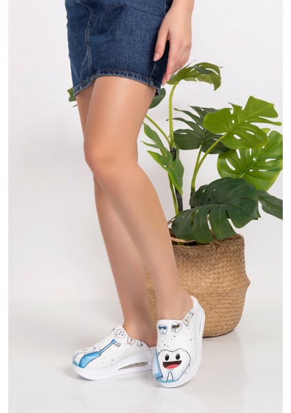 Tek Diş Desenli Kapalı Airmax Sabo Terlik fırsatları