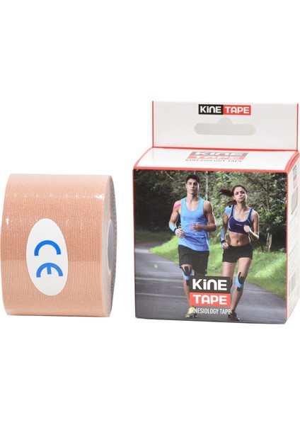 Kinesio Tape Ağrı Sporcu Bandı Ten Rengi 5cm X5M