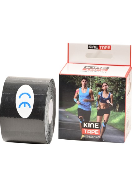 Kinesio Tape Sporcu Bandı Siyah Renk5 cm X5 M