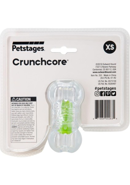 Petstages Crunchcore Bone Dog Chew Toy Köpek Oyuncağı - Xsmall - 263