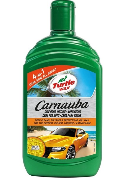 Carnauba Sıvı Cila Parlatıcı Boya Koruyucu Parlatma Cila Havlusu 50X70 3 Cila Süngeri