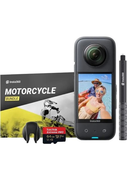 X3 360 Derece Kamera Motorsiklet Kiti
