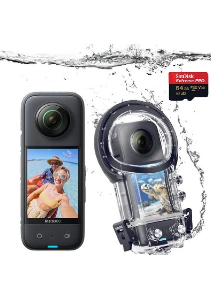 X3 360° Kamera Dalış Kiti