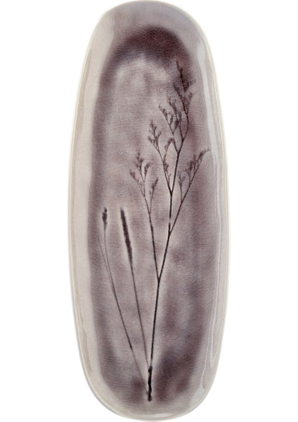 Fleurs Küçük Kayık Tabak 30 cm