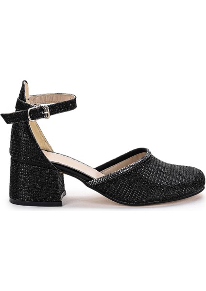 Ressa Çupra Taşlı Kız Çocuk 5 Cm Topuklu Sandalet Abiye Ayakkabı fırsatları