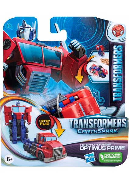 Earthspark Tek Adımda Dönüşen Figür Optimus Prime F6716