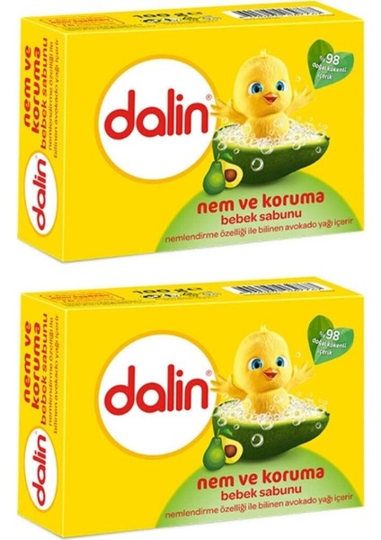 Nem ve Koruma Bebek Sabunu 100 gr 2 Adet