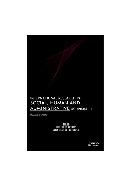 International Research In Social, Human And Administrative Sciences - 2 - December 2022