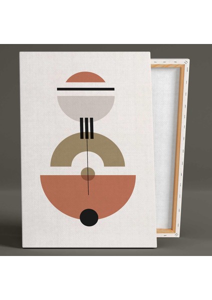 Doğal Tonlar Line Art Boho Tasarım Art Ikili Kombin 2 Li Set Kanvas Tablo fiyatları