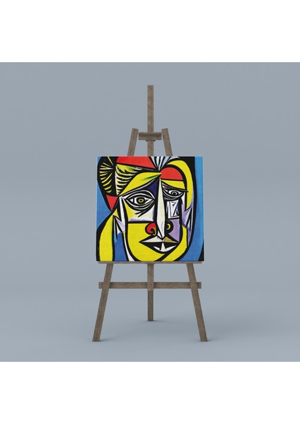 Quasimodo Face Picasso Dekoratif Kare Kanvas Tablo