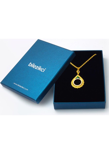 14 Ayar Saç Örgüsü Çeyrek Çerçeveli Kolye indirimleri