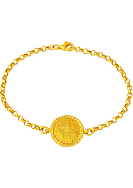 22 Ayar Altın Çeyrek Reşatlı Bileklik