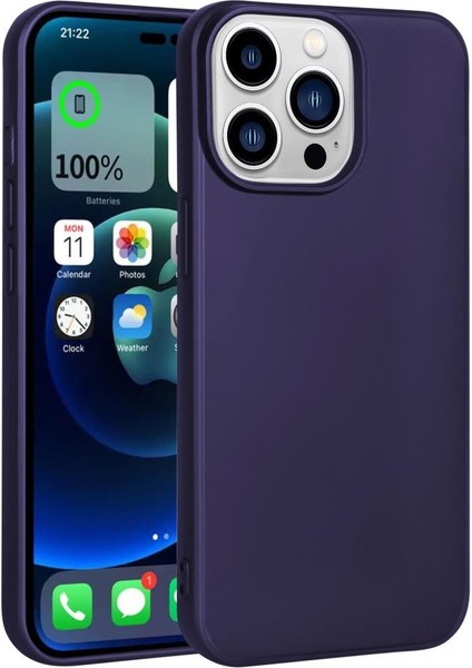 Apple iPhone 14 Pro Max Kılıf Soft Mat Premier Case Kapak