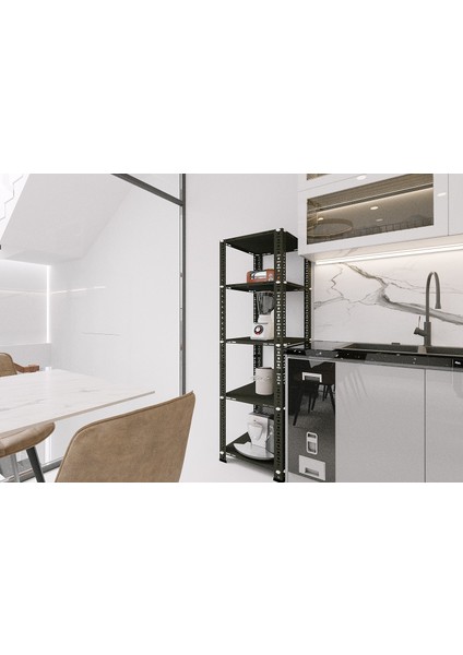 31x31x200 Cm Krem Çok Amaçlı Raf - Gardırop fiyatları