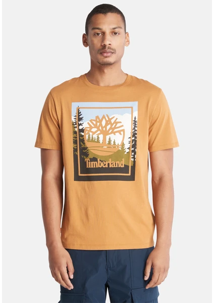 Outdoor Graphic T-Shirt - Erkek T-Shirt