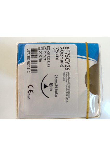 Emilemeyen Cerrahi İplik 3-0 2 Metrıc 75 cm 12 Adet fiyatları
