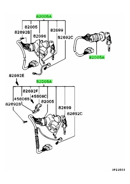 Kontak L300 90-06 (Komple)