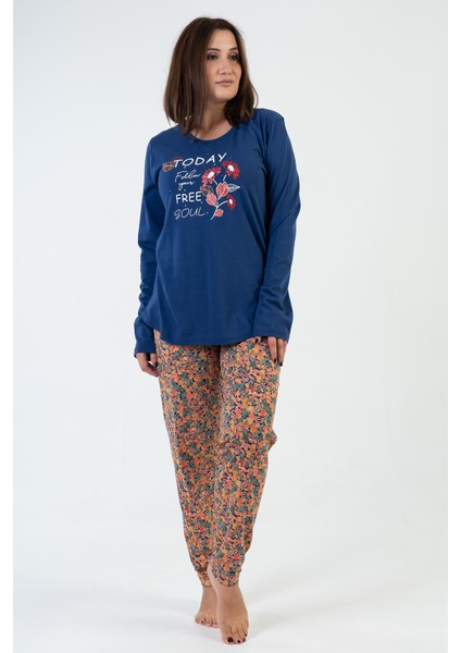 Kadın P.Suprem Xxl O Yaka Uzun Kol Etegı Oval Pıjama Takım fiyatları