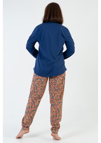 Kadın P.Suprem Xxl O Yaka Uzun Kol Etegı Oval Pıjama Takım indirimleri